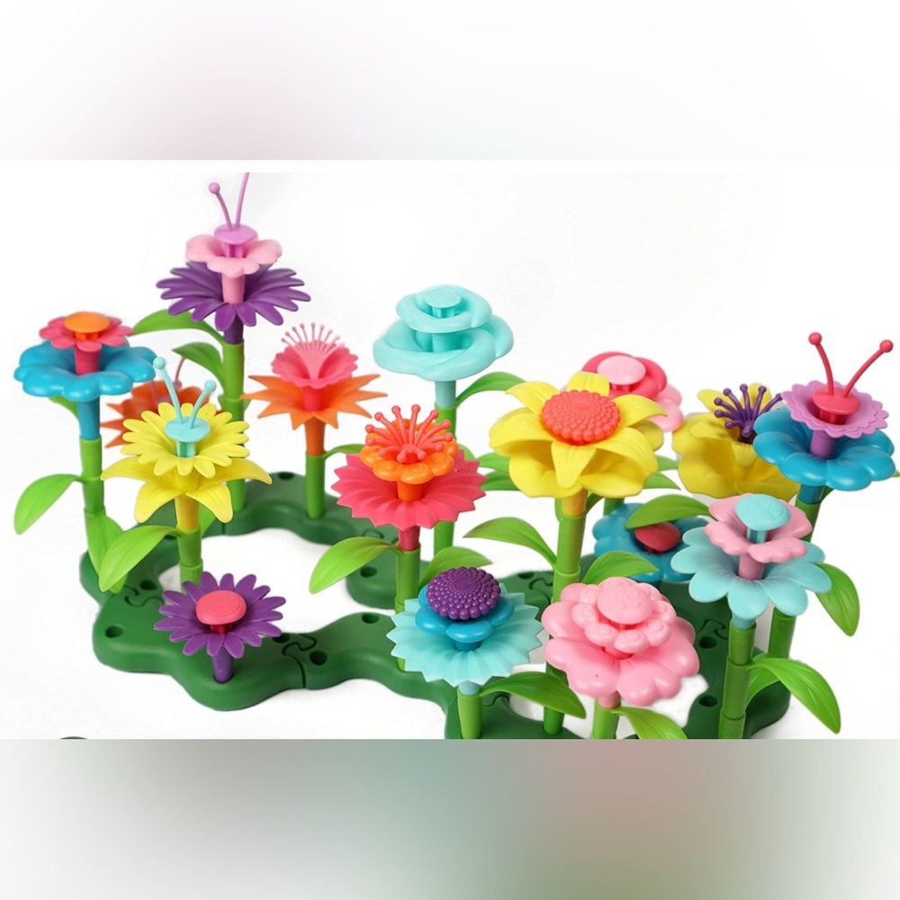 Flower Building Toy Set - Picture 2 of 2